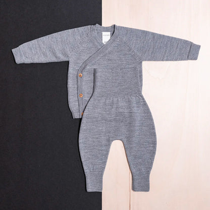 KLEINES KUSCHEL-SET - cloud grey