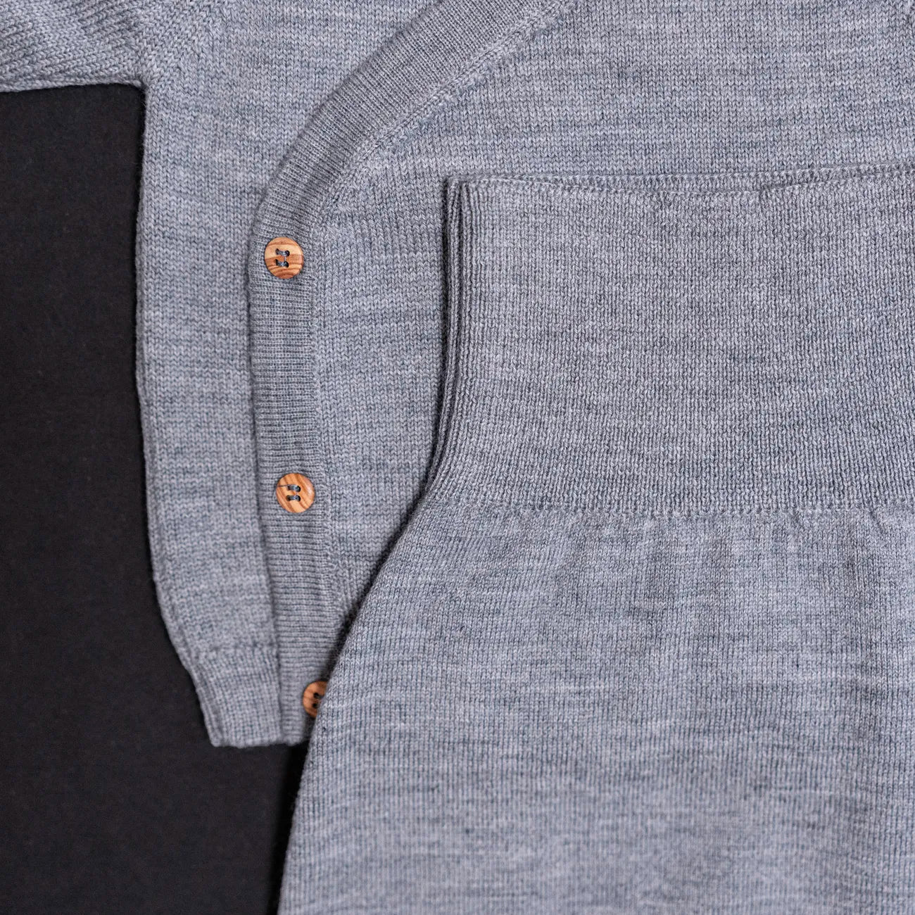 KLEINES KUSCHEL-SET - cloud grey