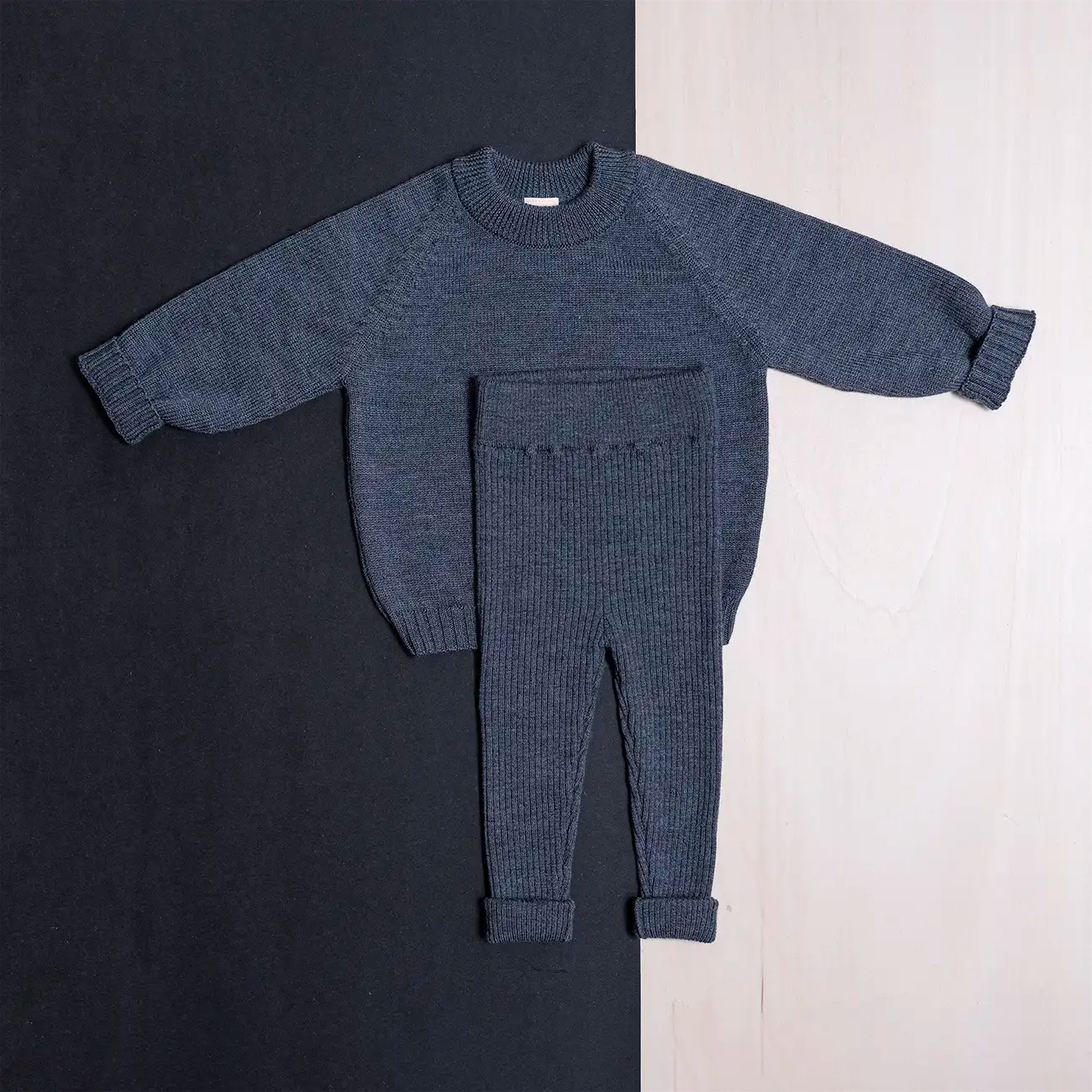 KUSCHEL-SET KIDS - graphite grey
