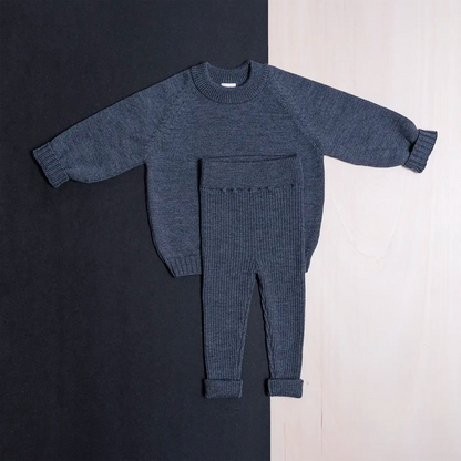 KUSCHEL-SET KIDS - graphite grey