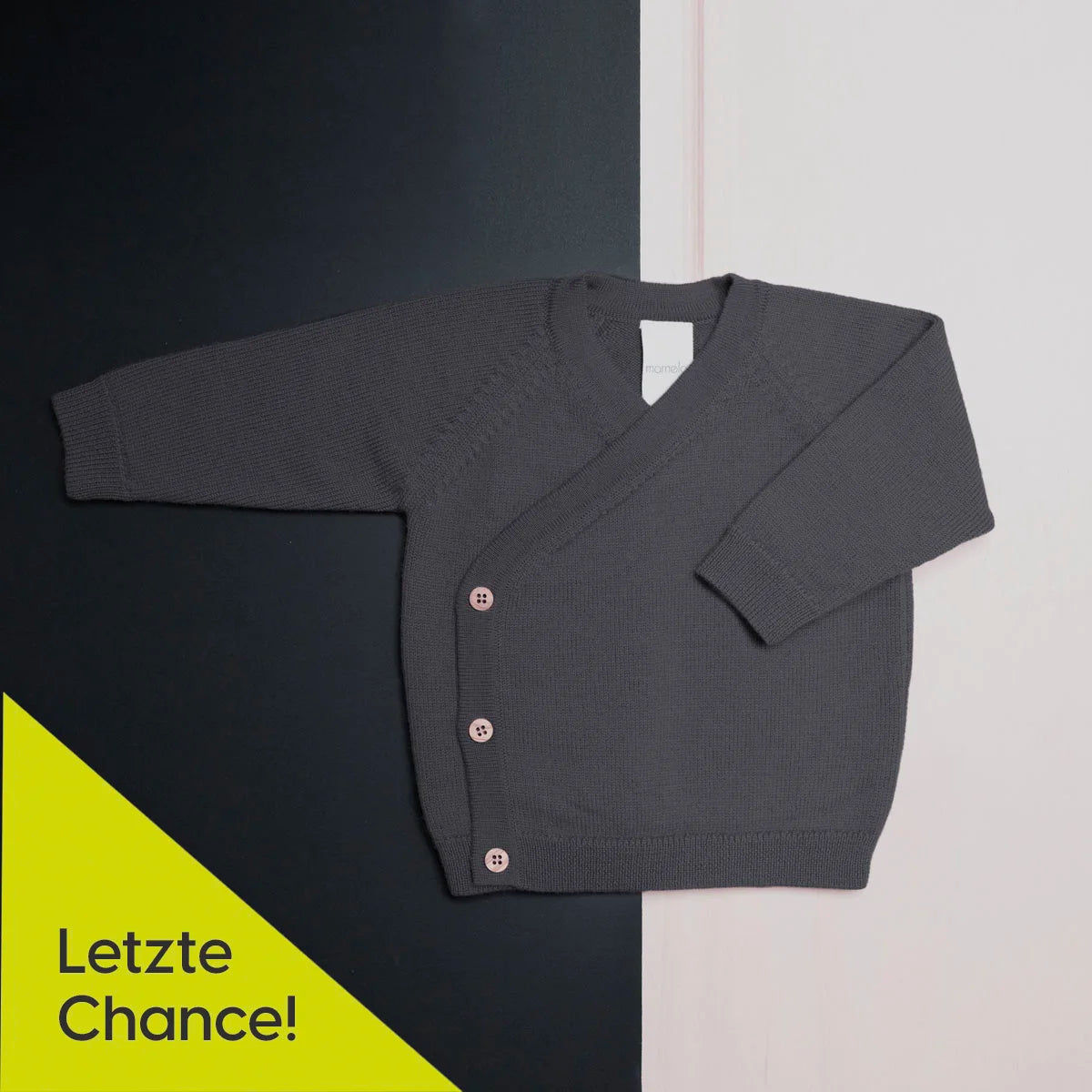 THE WOOLLY BABY JACKET - grey