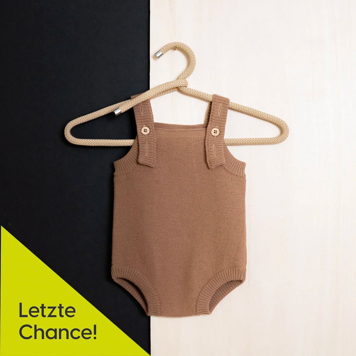 THE WOOLLY ROMPER - camel
