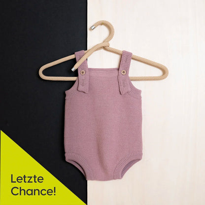 THE WOOLLY ROMPER - rose