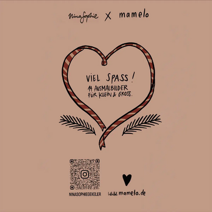 mamelo AUSMALHEFT WEIHNACHTEN