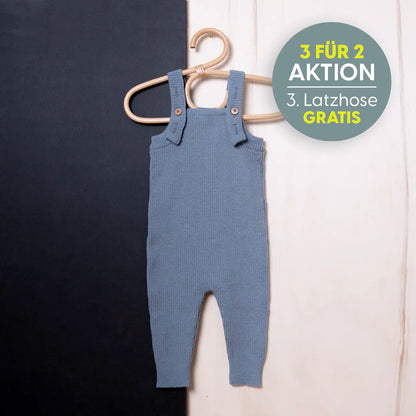 THE WOOLLY BABY JUMPSUIT - blue