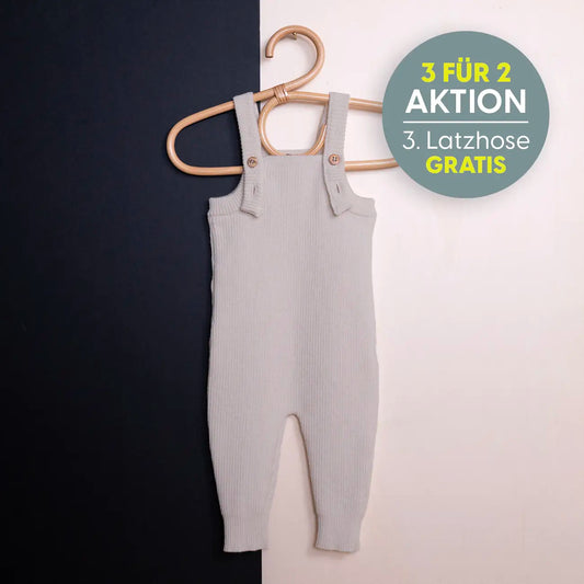 THE WOOLLY BABY JUMPSUIT - sand