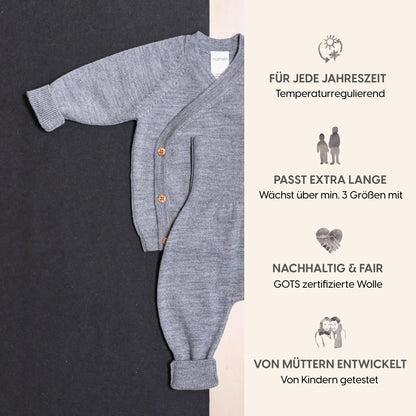 KLEINES KUSCHEL-SET - cloud grey