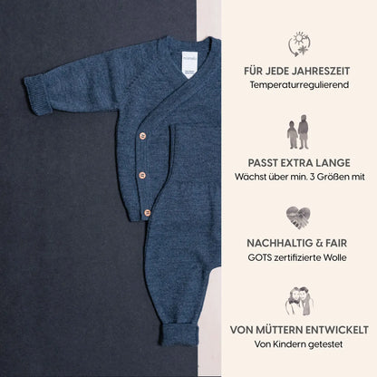 KLEINES KUSCHEL-SET - graphite grey