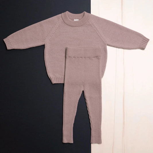 KUSCHEL-SET KIDS - cappuccino
