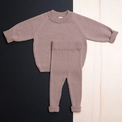 KUSCHEL-SET KIDS - cappuccino