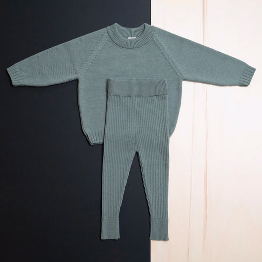 KUSCHEL-SET KIDS - sage