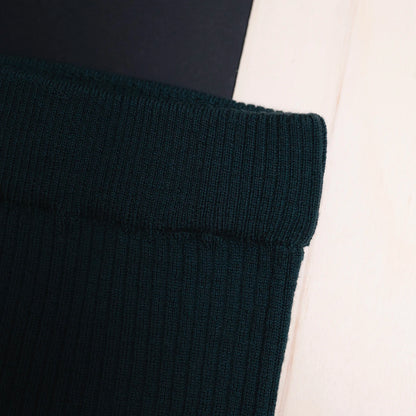 THE WOOLLY LEGGINGS - new petrol