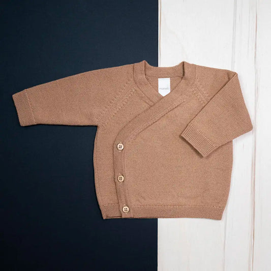 THE WOOLLY BABY JACKET - camel