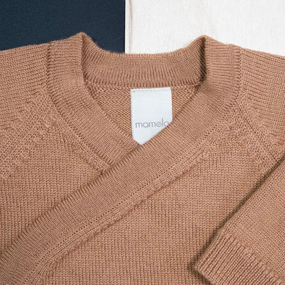THE WOOLLY BABY JACKET - camel