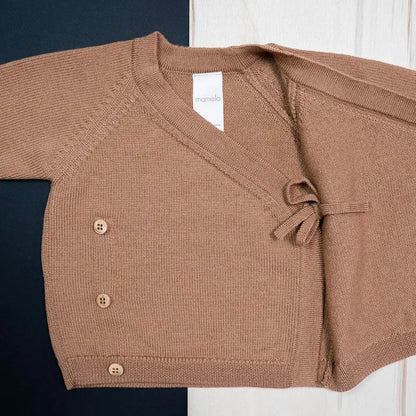 THE WOOLLY BABY JACKET - camel