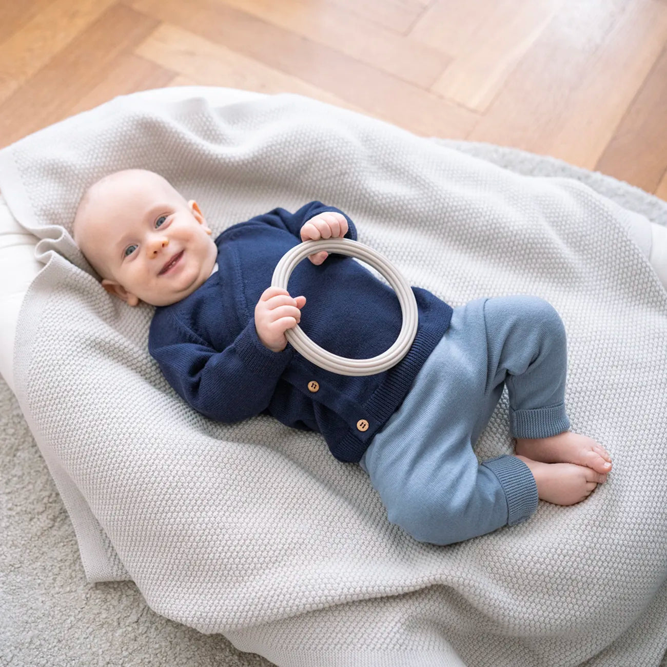 KLEINES KUSCHEL-SET - midnight blue