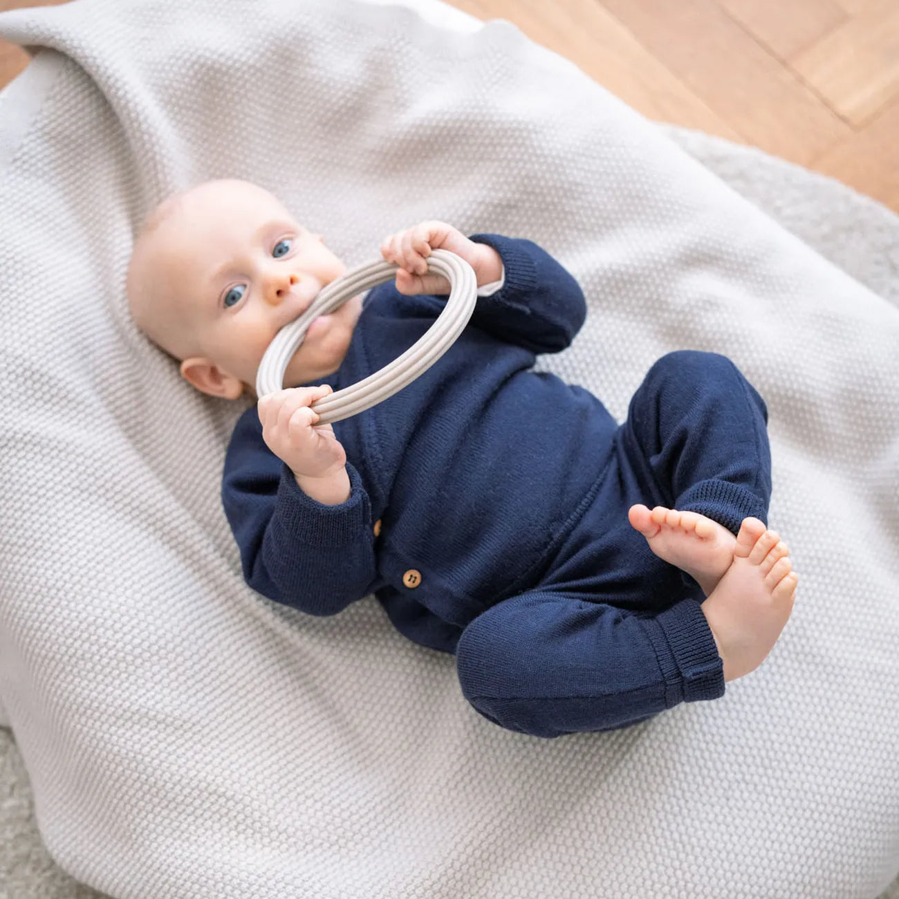 KLEINES KUSCHEL-SET - midnight blue