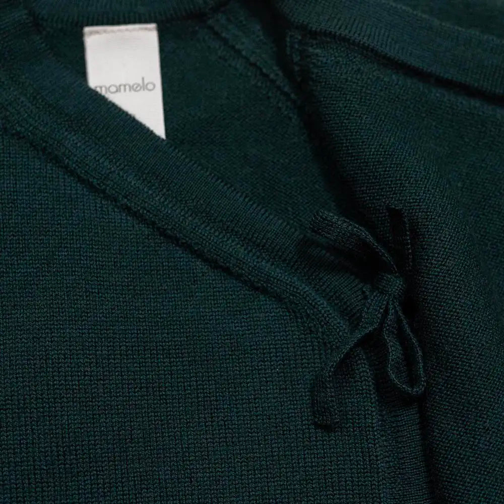 PRE-LOVED WOOLLY BABY JACKET - petrol