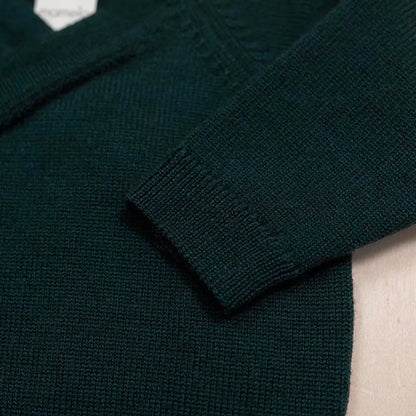 PRE-LOVED WOOLLY BABY JACKET - petrol