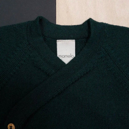 PRE-LOVED WOOLLY BABY JACKET - petrol