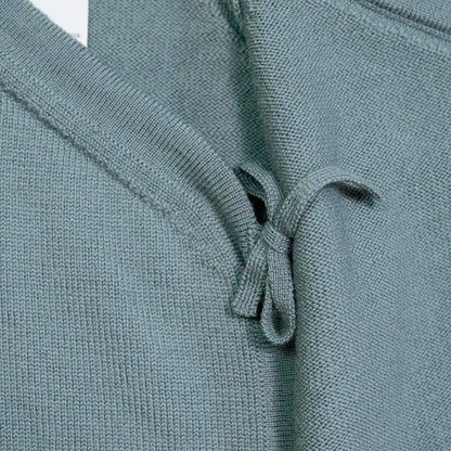 THE WOOLLY BABY JACKET - sage