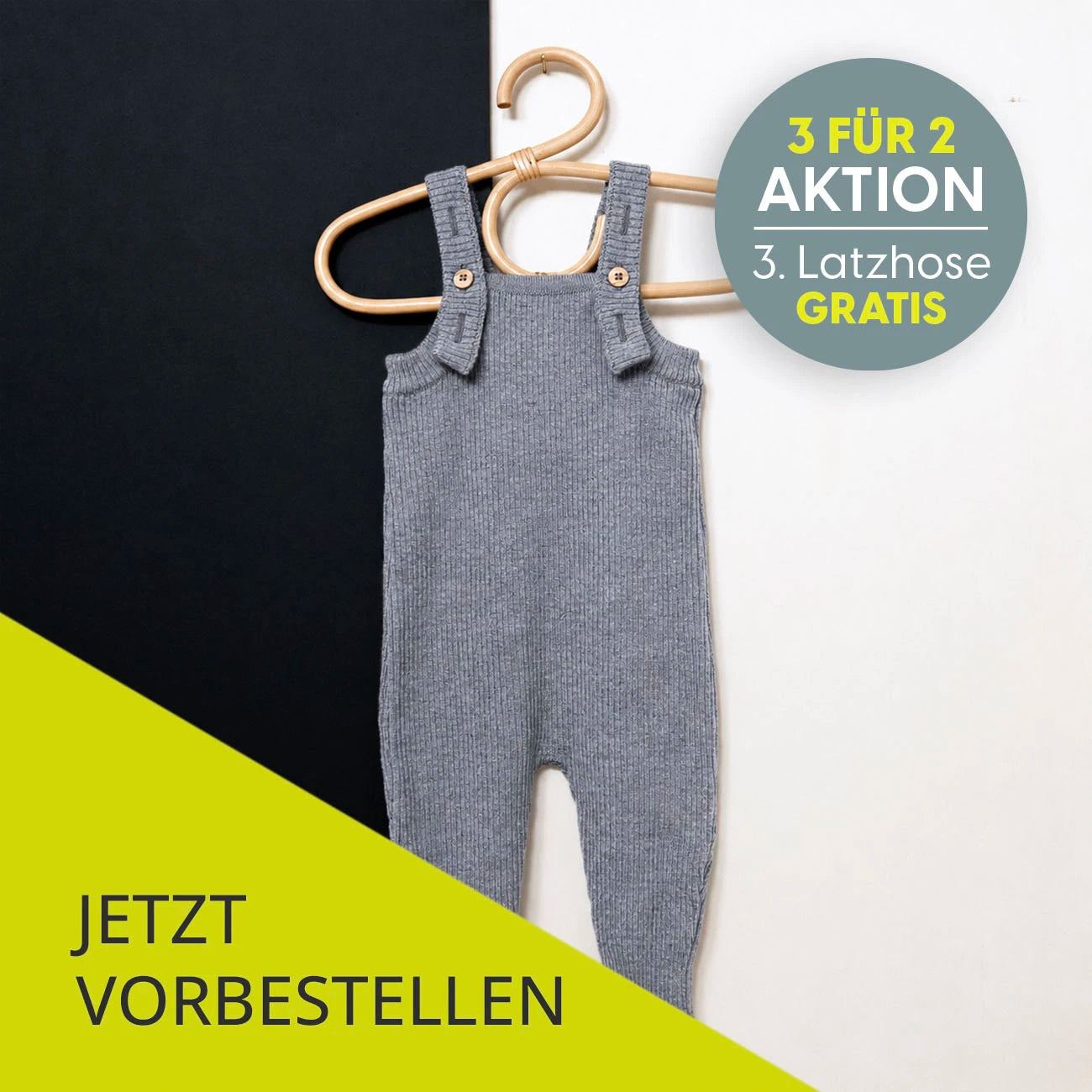 THE WOOLLY BABY JUMPSUIT - cloud grey