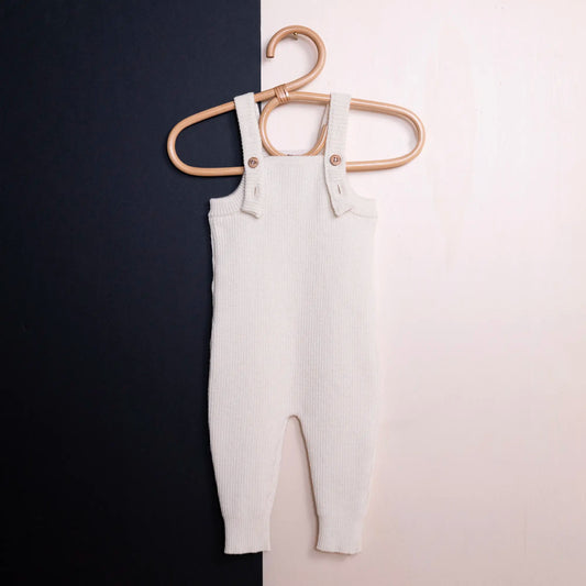 THE WOOLLY BABY JUMPSUIT - pure