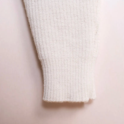 THE WOOLLY BABY JUMPSUIT - pure