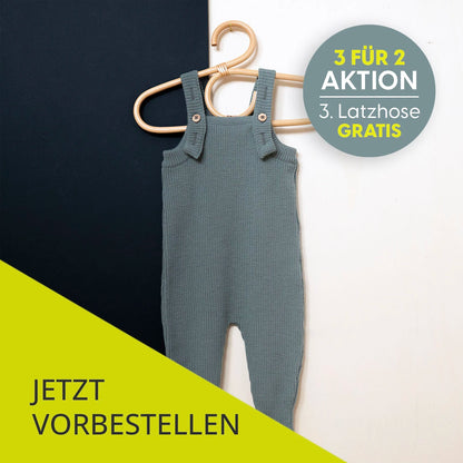 THE WOOLLY BABY JUMPSUIT - sage