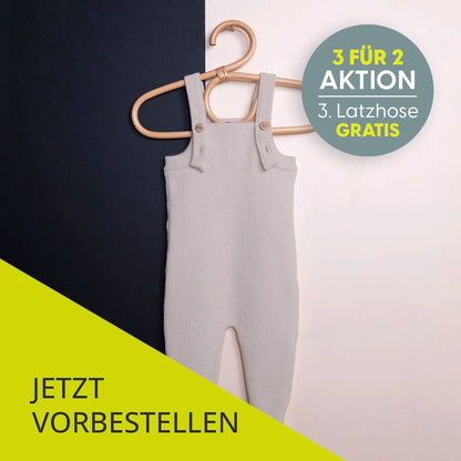 THE WOOLLY BABY JUMPSUIT - sand