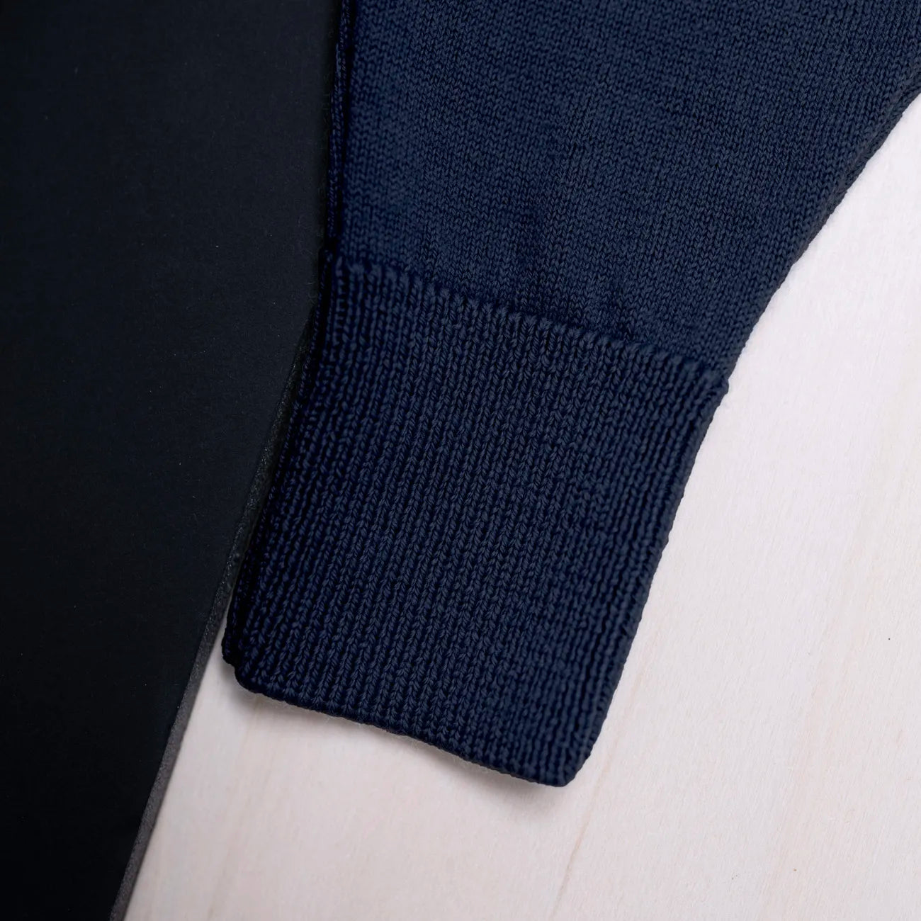 THE WOOLLY BABY PANTS - midnight blue