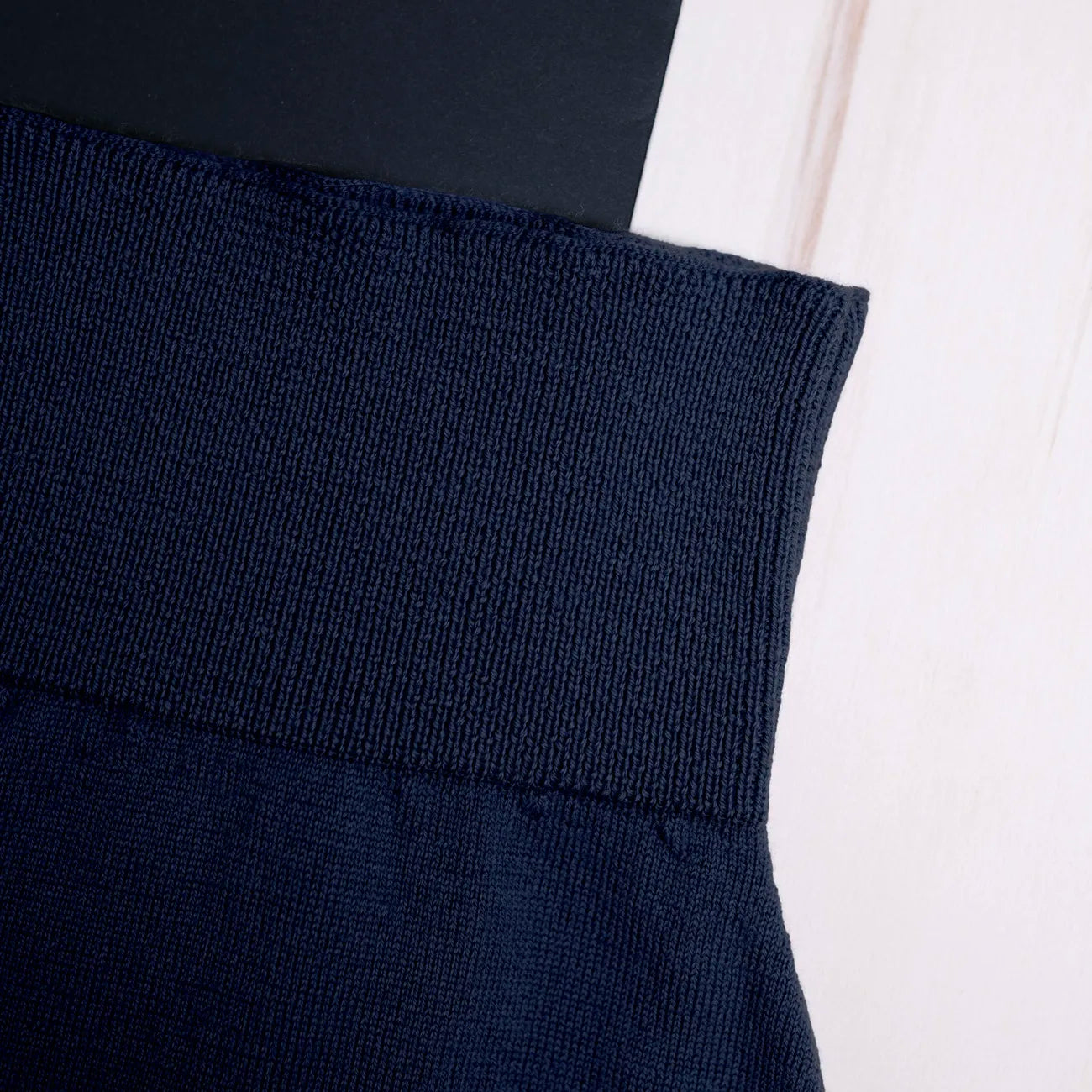 THE WOOLLY BABY PANTS - midnight blue