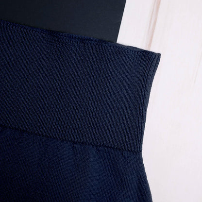 THE WOOLLY BABY PANTS - midnight blue