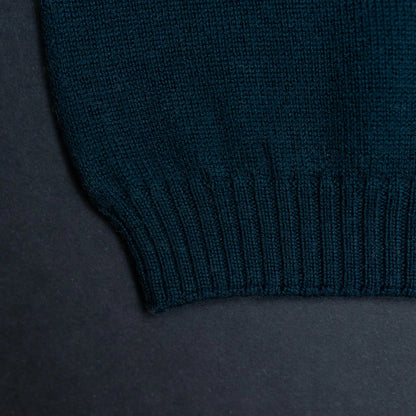 THE WOOLLY BABY SWEATER - new petrol