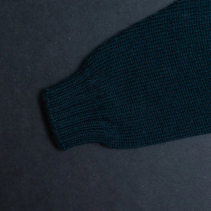 THE WOOLLY BABY SWEATER - new petrol