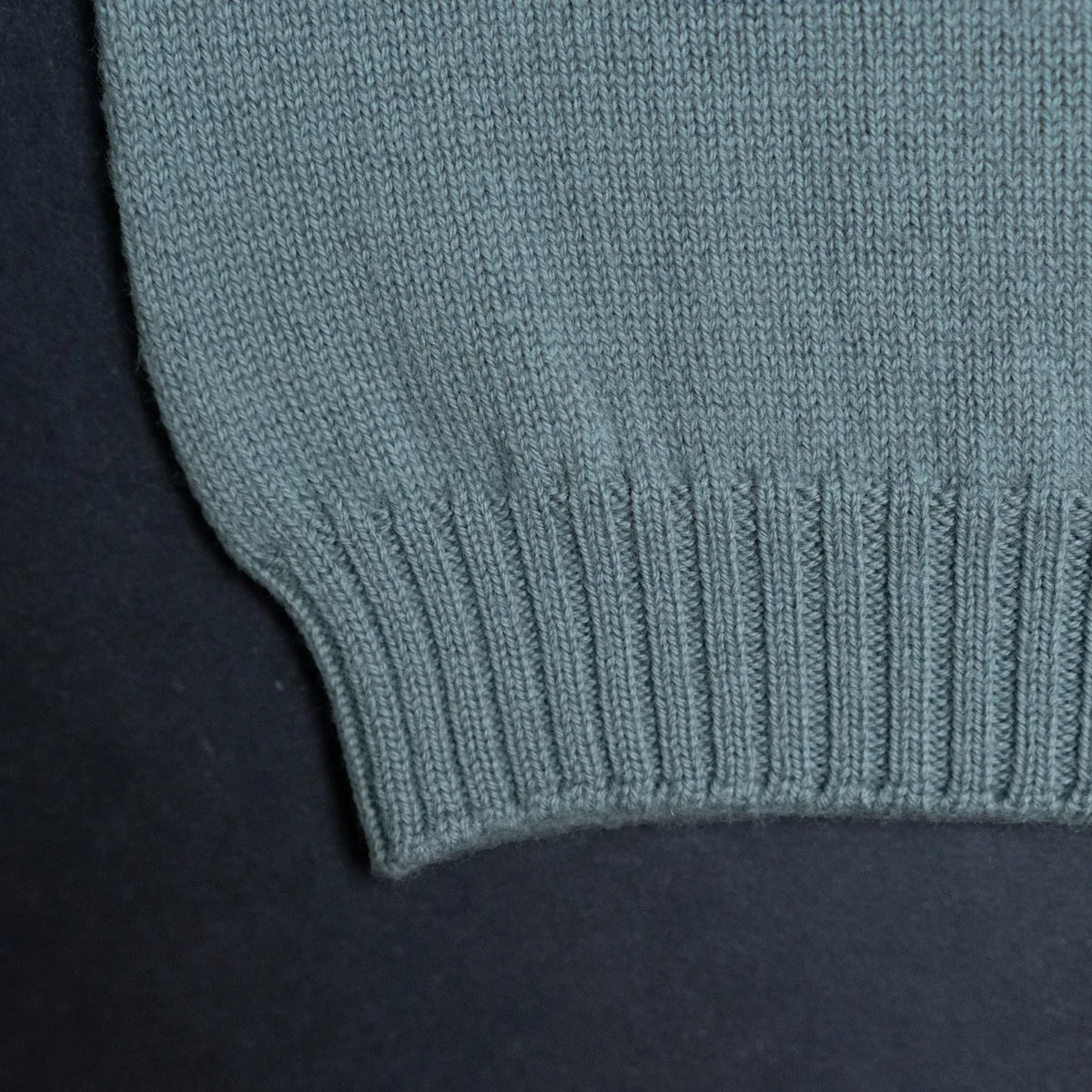 THE WOOLLY BABY SWEATER - sage