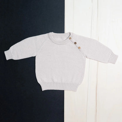 THE WOOLLY BABY SWEATER - sand