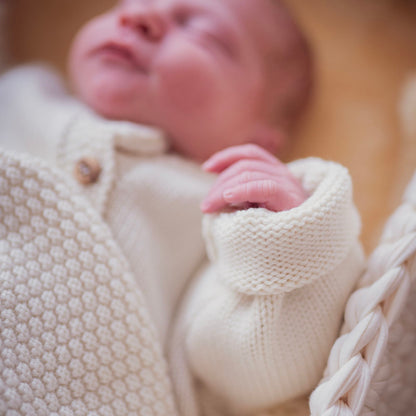 THE WOOLLY CARDIGAN - pure
