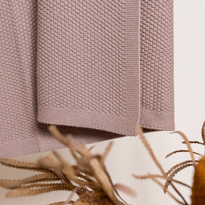 THE WOOLLY FAMILY BLANKET - cappuccino