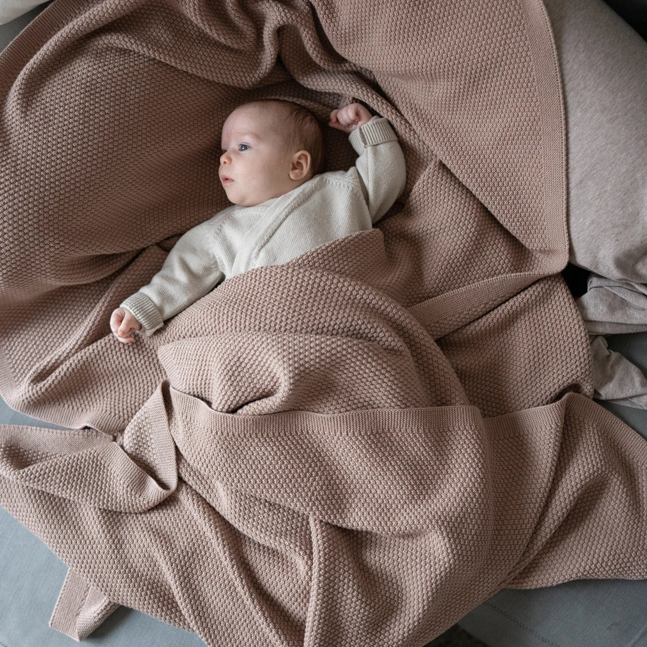 THE WOOLLY FAMILY BLANKET - pure