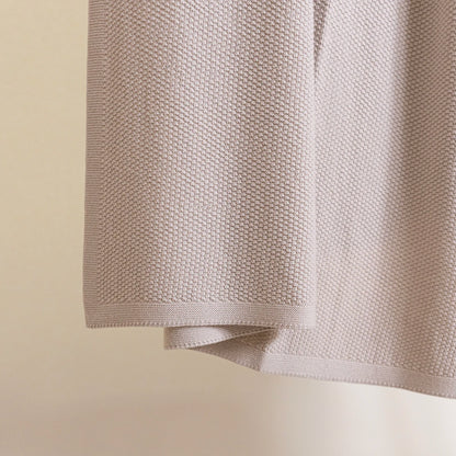 THE WOOLLY FAMILY BLANKET - sand