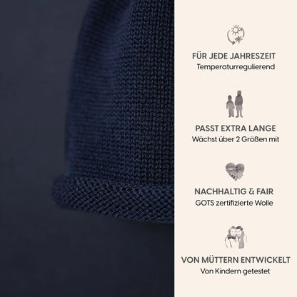 THE WOOLLY HAT - midnight blue