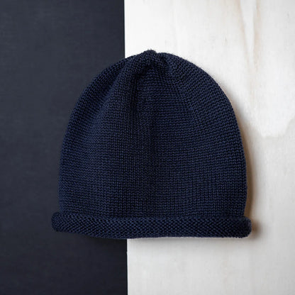 THE WOOLLY HAT - midnight blue