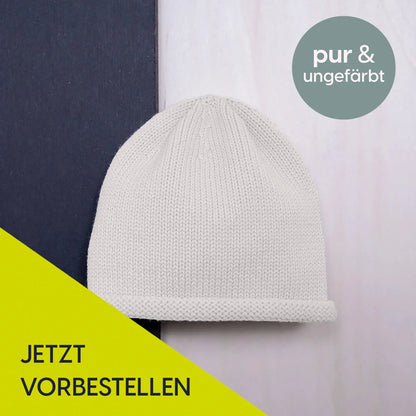 THE WOOLLY BABY HAT - pure