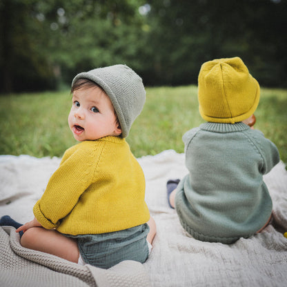 THE WOOLLY HAT - blue