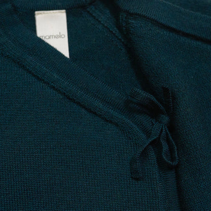 THE WOOLLY BABY JACKET - new petrol