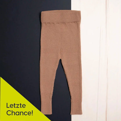 THE WOOLLY LEGGINGS - camel