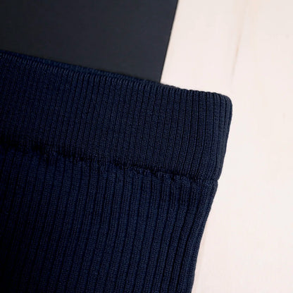 THE WOOLLY LEGGINGS - midnight blue