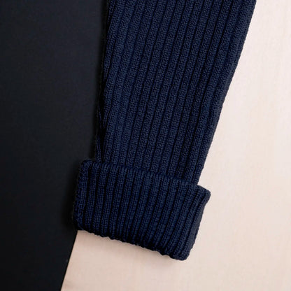 THE WOOLLY LEGGINGS - midnight blue