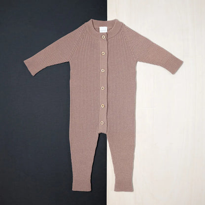 THE WOOLLY ONESIE - cappuccino